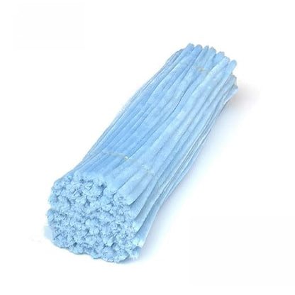100 Pieces Pipe Cleaners Chenille Stem, Pastel Candy Color Pipe Cleaners Set by RSACCSKY
