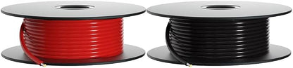 BNTECHGO 18 Gauge PVC 1007 Solid Electric Wire Red and Black Each 100 ft 18 AWG by BNTECHGO