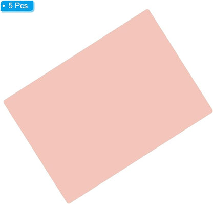 PATIKIL A4 Size Guided Reading Sheet, Light Orange - Image 3