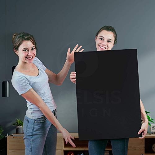 Black Foam Board 8 x 10 x 3/16" Inch, 15 Pack Acid-Free Foam Core Poster Board - Image 5