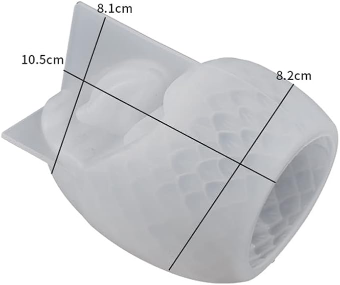 Vertical Dragon Egg Mold Dinosaur Mold Silicone Mold - Image 2