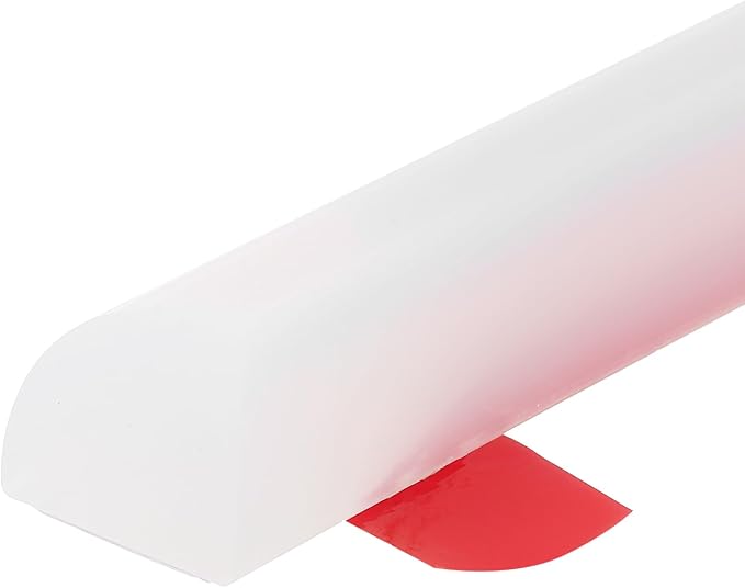 uxcell Flexible Molding Trim, 39 Inch Flexible Quarter Round Molding Silicone by uxcell