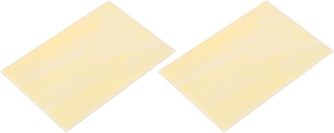 MECCANIXITY 2 Pcs Stained Glass Sheet Mosaic Tile 7.9 Inch x 5.9 Inch Light by MECCANIXITY