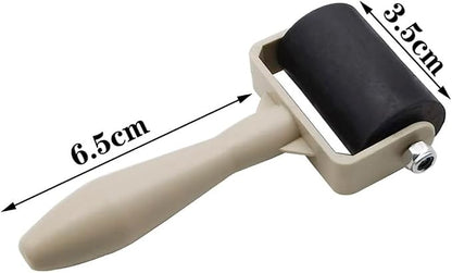 HRJZF 6 Pack Rubber Brayer Roller - Image 2