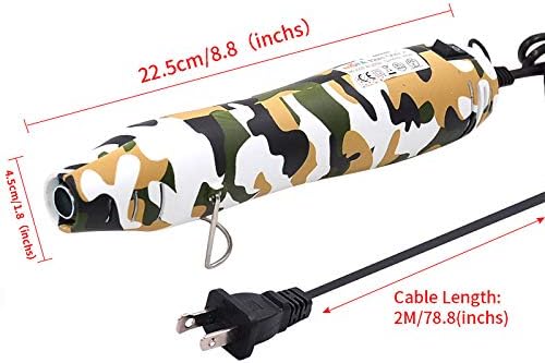 mofa Resin Heat gun, 6.6ft Cable 300W Heat Gun - Image 2