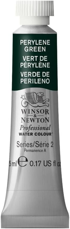 Winsor & Newton Professional Watercolor, 5ml Tube, Perylene Green by WinsorNewton