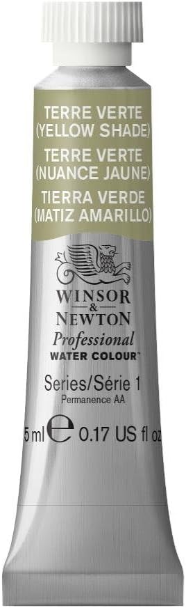 Winsor & Newton Professional Water Colour Paint, 0.17-oz Tube, Terre Verte by WinsorNewton
