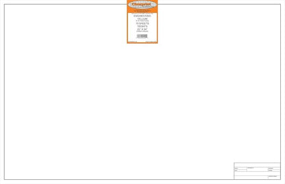 Clearprint 22" x 34" 1000H Design Vellum Sheets by Clearprint
