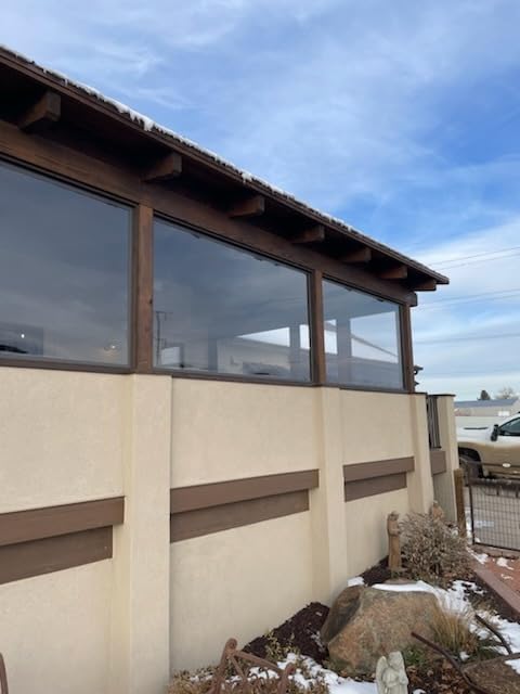 Metro Screenworks Fire Retardant Clear Vinyl Roll - Image 7