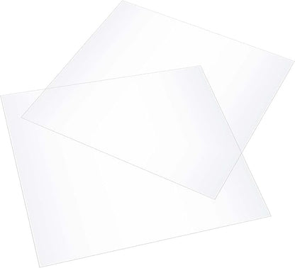 JAPCHET 50 Pcs 12 x 12 Inches PET Blank Stencil Sheets, 10 mil Acetate Sheets - Image 5