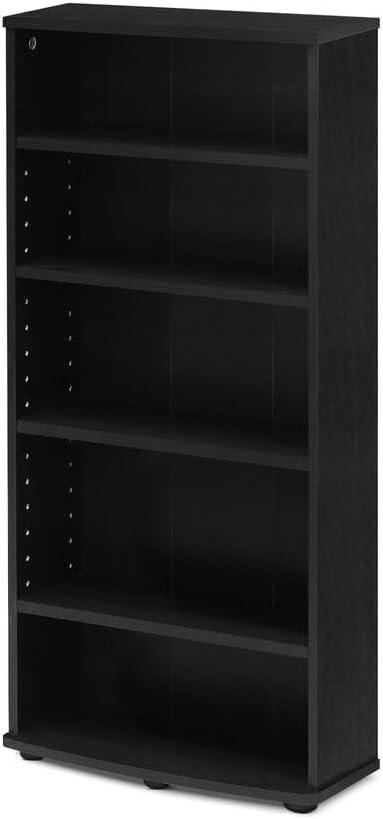 Adjustable Shelves Multimedia Storage Tower Rack - Image 2