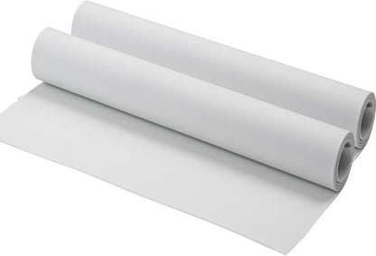 AMZQNART 2Pcs EVA Foam 1mm, Cosplay Foam 16x59 inch White, High Density 90 kg/m³ by AMZQNART