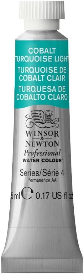Winsor & Newton Professional Water Colour Paint, 0.17-oz Tube, Cobalt Turquoise by WinsorNewton
