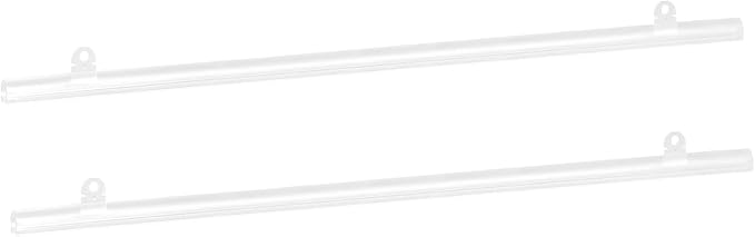 MECCANIXITY PVC Poster Hanger Rail Poster Strip Bar 150cm/59inch Clear by MECCANIXITY