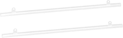 MECCANIXITY PVC Poster Hanger Rail Poster Strip Bar 150cm/59inch Clear by MECCANIXITY
