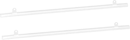 MECCANIXITY PVC Poster Hanger Rail Poster Strip Bar 86cm/34inch Clear by MECCANIXITY