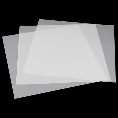 HOIGON 50 PCS 7.4 Mil Mylar Stencil Sheets, 12 x 12 Inch Blank Clear Stencil - Image 5