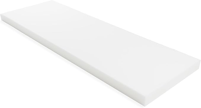 GoTo Foam 3" Height x 30" Width x 72" Length 35ILD Upholstery Cushion Made in - Image 3