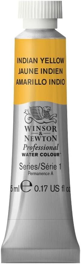 Winsor & Newton Professional Water Colour Paint, 0.17-oz Tube, Indian Yellow by WinsorNewton