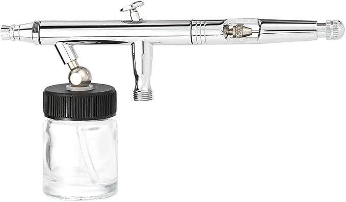 ABEST New 10PCS Airbrush Air Brush Glass Bottle Jar 22CC / Standard Suction Lid - Image 6