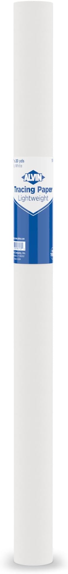 ALVIN 55W-C Lightweight Tracing Paper Roll, Suitable by Alvin
