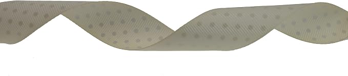 Polka Dot Grosgrain Ribbon 25 Yard Each Roll 100% Polyester - Image 2