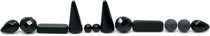 2.1oz of Glass Bead Mix with Drops, Table-Cut and fire Polish Czech Beads - Image 4