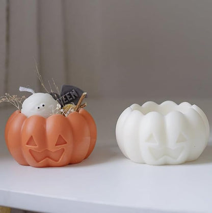 3 Pcs Halloween Candle Silicone Molds Set, DIY Letter Bat, Mummy Ball and 3D - Image 4