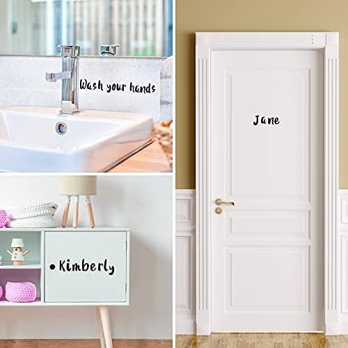 Outus 576 Pieces 8 Sheets Letters Stickers Self Adhesive Vinyl Letter Alphabet - Image 7