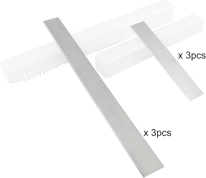 Litoexpe 6pcs Polymer Clay Cutters, Carbon Steel Clay Slicer Blade Set - Image 5