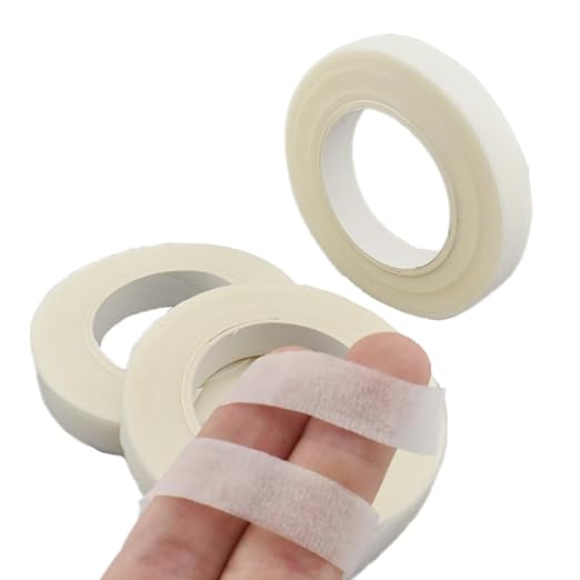 HAHIYO White 3Rolls 0.5Inch Wide Floral Tape by HAHIYO