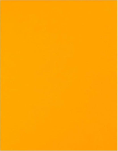 PA Paper Accents Stash Builder Cardstock 8.5" x 11" School Bus Yellow, 65lb by AccentDesignsPaperAccents