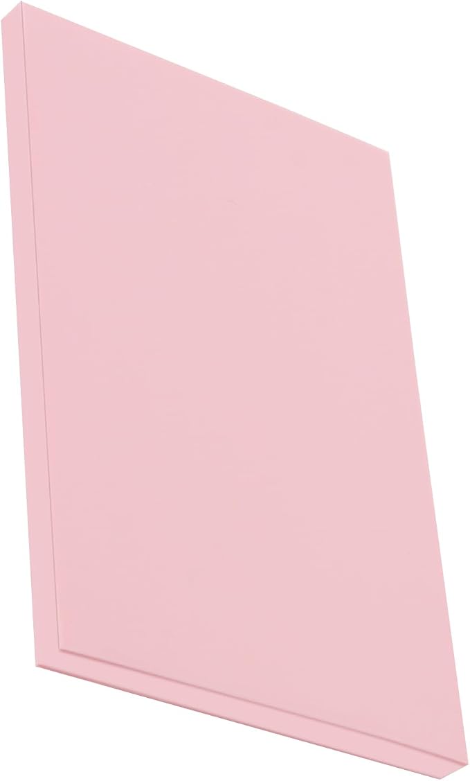 ZOENHOU 12 Pcs 4" x 6" Pink Rubber Carving Blocks, Soft Rubber Crafts Rubber - Image 3