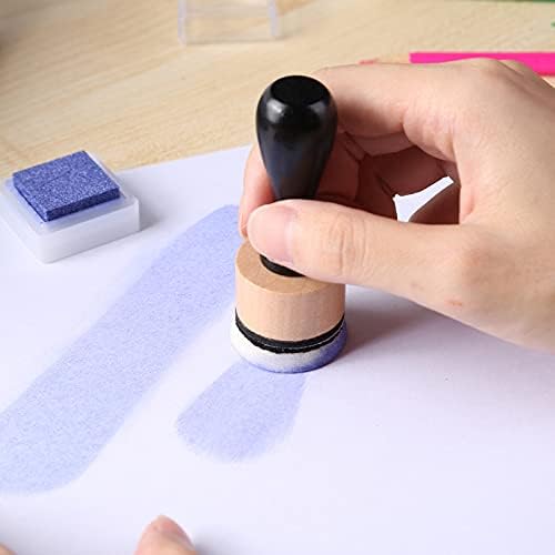 Ink Paints Mixing Blending Tool Mini Round Foam Refills, - Image 5