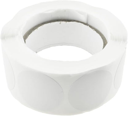 HAHIYO 1Inch 500Pcs White Kraft Label Sticker Roll - Image 5