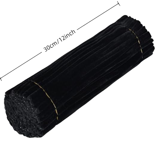 100 Pieces Pipe Cleaners Chenille Stem, Chenille Stems Pipe Cleaners - Image 4
