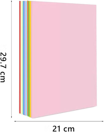 A4 Origami Paper Colorful 100 Sheets, 8.27×11.7 inch Double Sided Color Easy - Image 2