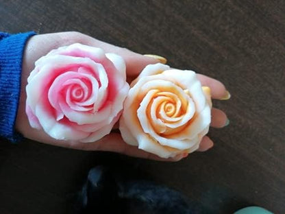 3D Rose Flower Silicone Mold Resin Epoxy Flower Molds Decorating Crafts Candle - Image 7