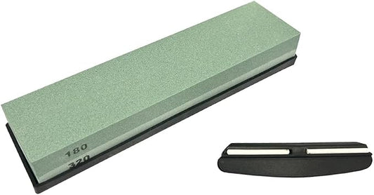 YKLP Knife Sharpening Stone, Whetstone Set Kitchen Knife Sharpener Stone 2 Side by YKLP
