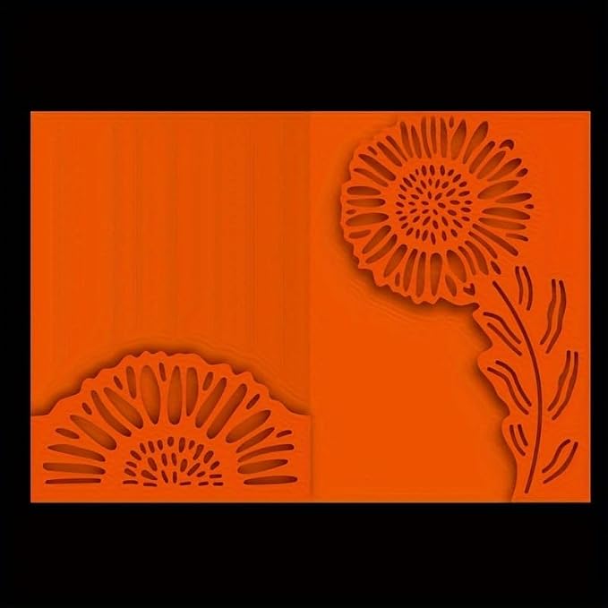 Lapoo Metal Cutting Die for Scrapbooking, 3D Backgrounds Frame New Cutting Dies - Image 2