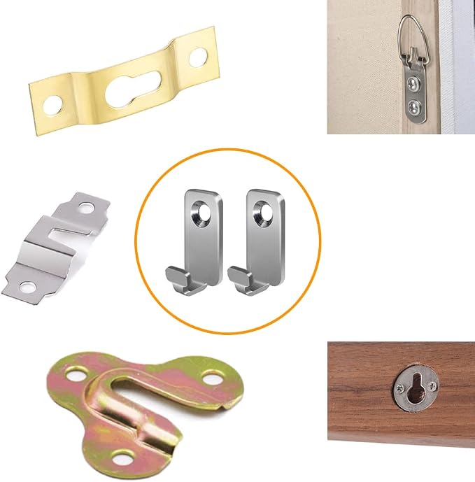 10pcs Heavy Duty T-Head J-Shaped Hangers 304 Stainless Steel Wall Mounted Mini - Image 5