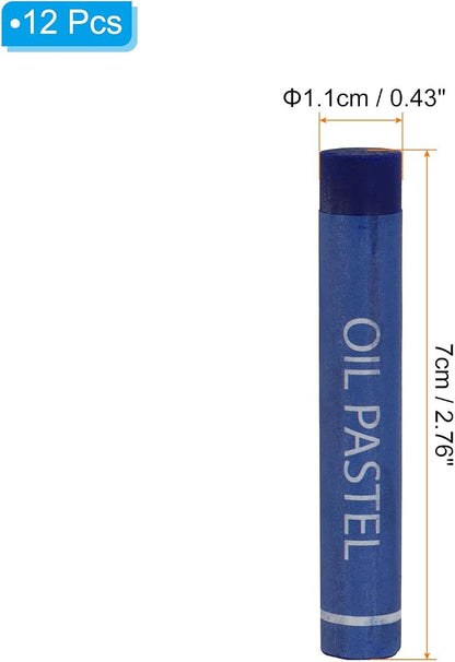 PATIKIL Dark Blue Oil Pastels - Image 2