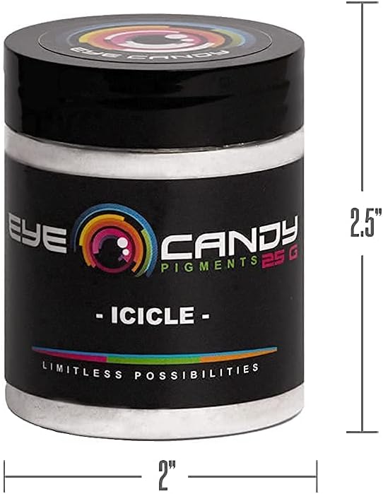 Eye Candy Pigments Premium White Mica Powder - Image 5