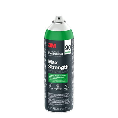 3M Max Strength 90 Multi-Surface Contact Adhesive, 12.6 oz., Low VOC, Max Bond - Image 8