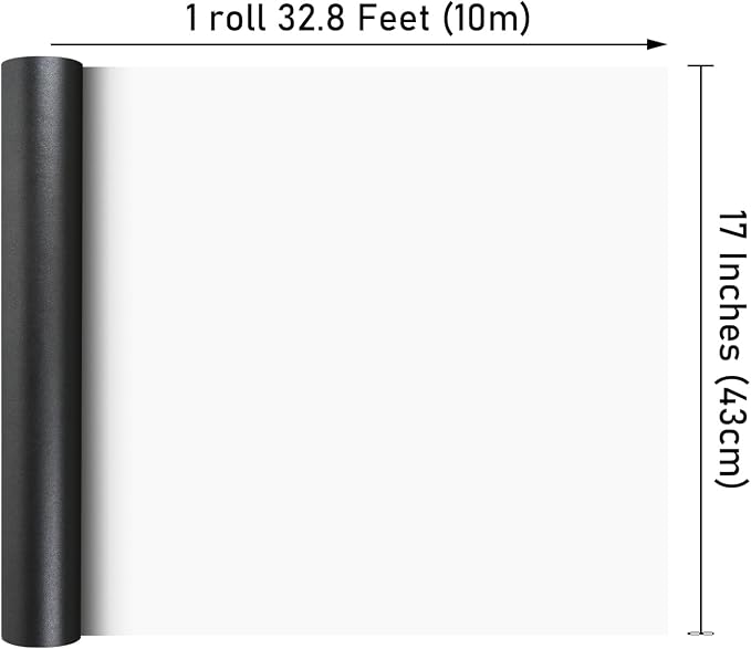 NESCCI Matte Wrapping Paper, Solid Color Pearly-Lustre Paper-3 Roll, 17 Inches - Image 2