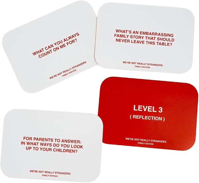 WE'RE NOT REALLY STRANGERS Family Edition Card Game - Image 10