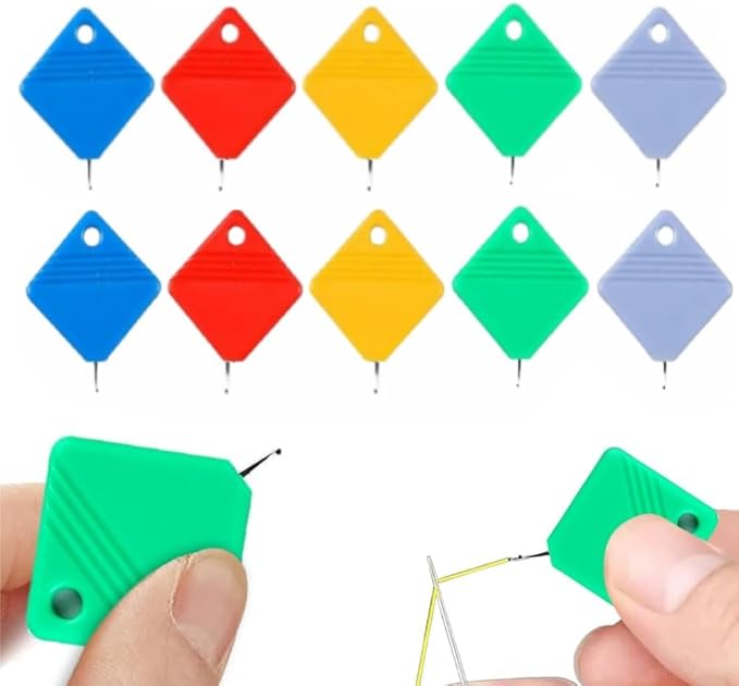 Automatic Needle Threaders for Hand Sewing, 2025 Upgrade Embroidery Floss by Busylive