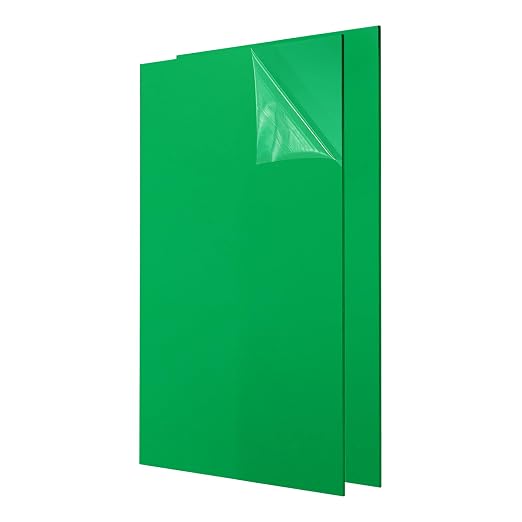 uxcell 2Pcs Acrylic Sheets 12x8 Inch Acrylic Panel 1/8 Inch-3mm Plastic Board by uxcell