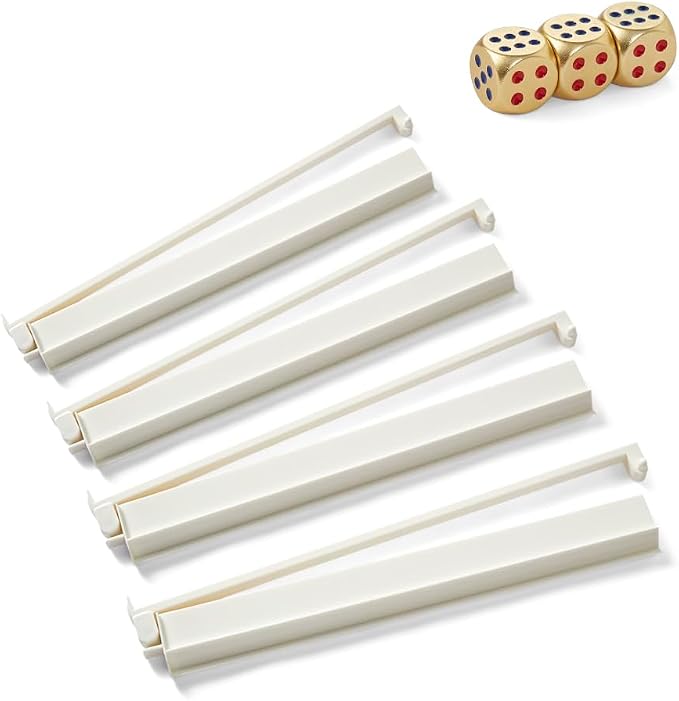 Mahjong All-in-One Tile Rack & Pusher, Acrylic Mahjong Combo, Enhanced Mah by TAIKULA