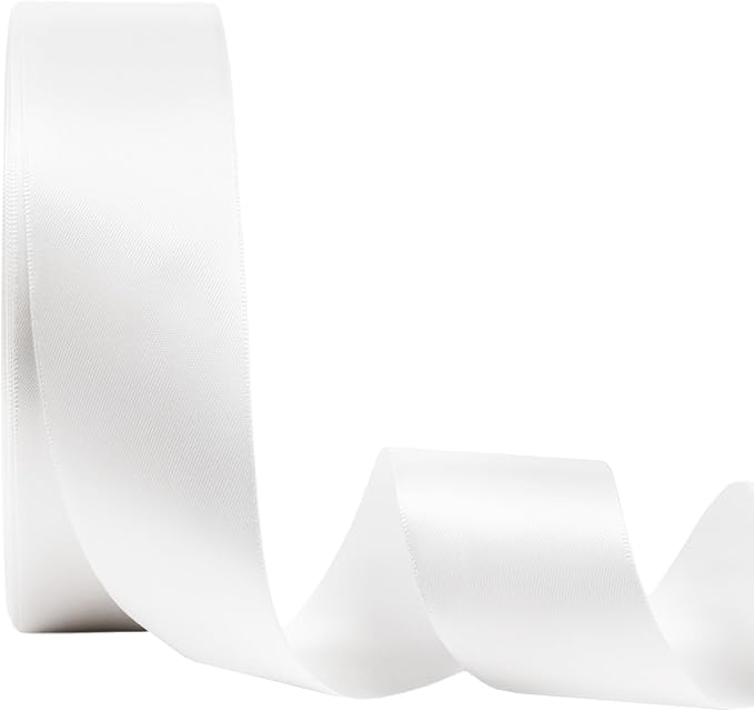 LaRibbons 1 1/2 Inch 50 Yard Double Faced Satin Ribbon by LaRibbons